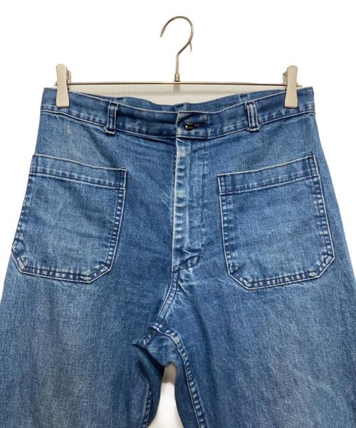 U'S NAVY（ユーエスネイビー）U'S NAVY (ユーエスネイビー) UTILITY TROUSERS インディゴ サイズ:SIZE 31Rの古着・服飾アイテム