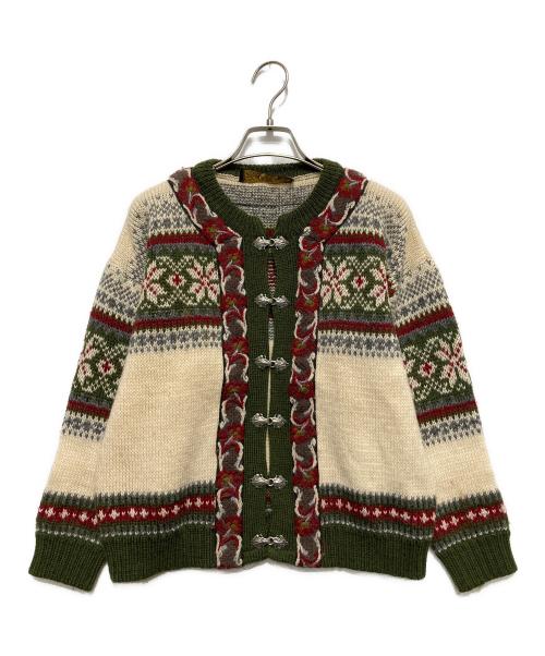 nordstrikk（ノードストリック）Nordstrikk (ノードストリック) メタル服カーディガン グリーン サイズ:不明の古着・服飾アイテム