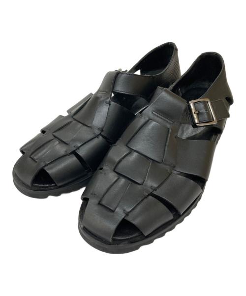 PARABOOT（パラブーツ）PARABOOT (パラブーツ) PACIFIC SPORT グルカサンダル ブラック サイズ:41の古着・服飾アイテム