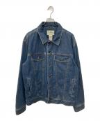 L.L.Beanエルエルビーン）の古着「コーデュロイ切替トラッカージャケット」｜インディゴ