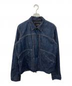 BEAMS PLUSビームスプラス）の古着「ジップアップデニムジャケット」｜インディゴ