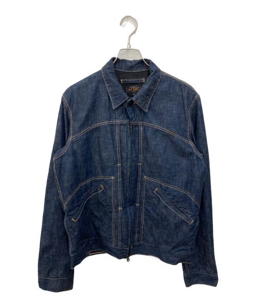 BEAMS PLUS（ビームスプラス）BEAMS PLUS (ビームスプラス) ジップアップデニムジャケット インディゴ サイズ:XLの古着・服飾アイテム