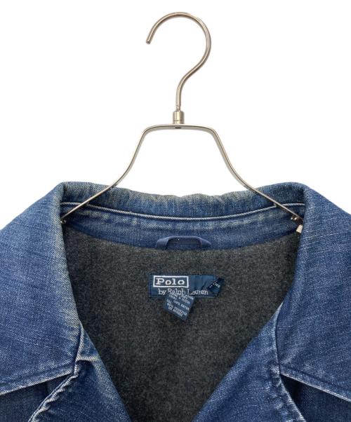 POLO RALPH LAUREN（ポロ・ラルフローレン）POLO RALPH LAUREN (ポロ・ラルフローレン) デニムPコート インディゴ サイズ:XLの古着・服飾アイテム