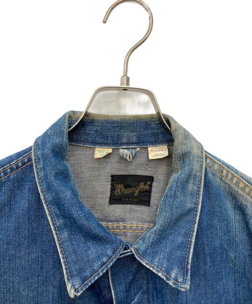 Wrangler（ラングラー）Wrangler (ラングラー) デニムジャケット インディゴ サイズ:46LONGの古着・服飾アイテム
