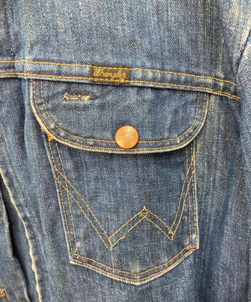 Wrangler（ラングラー）Wrangler (ラングラー) デニムジャケット インディゴ サイズ:46LONGの古着・服飾アイテム
