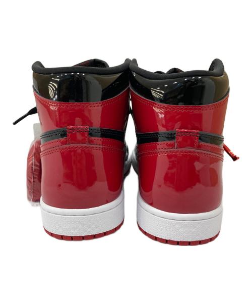 NIKE（ナイキ）NIKE (ナイキ) Air Jordan 1 High OG Patent Bred サイズ:28cm 未使用品の古着・服飾アイテム