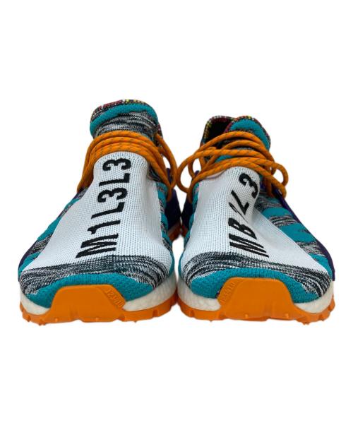 adidas（アディダス）adidas (アディダス) PHARRELL WILLIAMS (ファレルウィリアムス) NMD HU SOLAR PACK（NMD HU ソーラーパック） ORANGE サイズ:27.5の古着・服飾アイテム