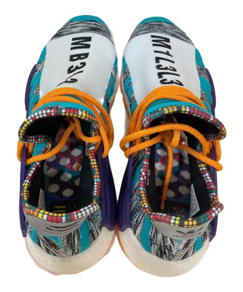 adidas（アディダス）adidas (アディダス) PHARRELL WILLIAMS (ファレルウィリアムス) NMD HU SOLAR PACK（NMD HU ソーラーパック） ORANGE サイズ:27.5の古着・服飾アイテム