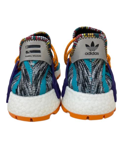 adidas（アディダス）adidas (アディダス) PHARRELL WILLIAMS (ファレルウィリアムス) NMD HU SOLAR PACK（NMD HU ソーラーパック） ORANGE サイズ:27.5の古着・服飾アイテム
