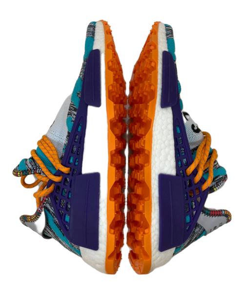 adidas（アディダス）adidas (アディダス) PHARRELL WILLIAMS (ファレルウィリアムス) NMD HU SOLAR PACK（NMD HU ソーラーパック） ORANGE サイズ:27.5の古着・服飾アイテム