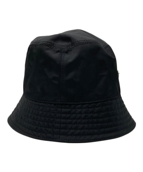 PRADA（プラダ）PRADA (プラダ) バケットハット ブラック サイズ:Mの古着・服飾アイテム