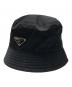 PRADA（プラダ）の古着「バケットハット」｜ブラック