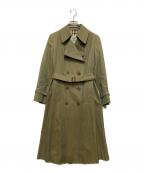 Burberry'sバーバリーズ）の古着「裏ノヴァチェックトレンチコート」｜グリーン
