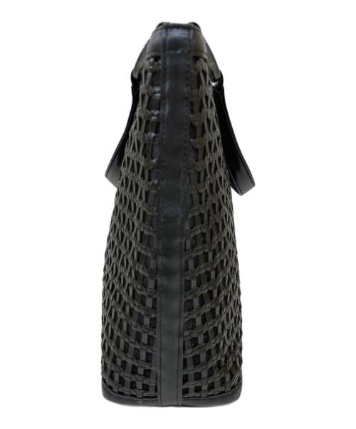 WAKO（ワコー）WAKO (ワコー) レザーメッシュハンドバッグの古着・服飾アイテム