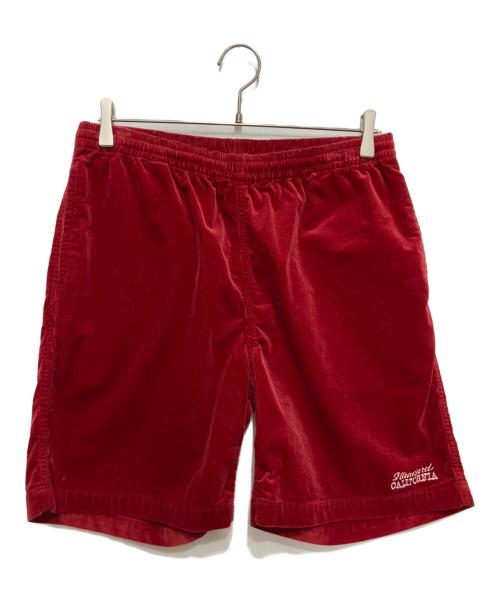 STANDARD CALIFORNIA（スタンダードカリフォルニア）STANDARD CALIFORNIA (スタンダードカリフォルニア) SD Stretch Corduroy Easy Shorts レッド サイズ:LARGEの古着・服飾アイテム