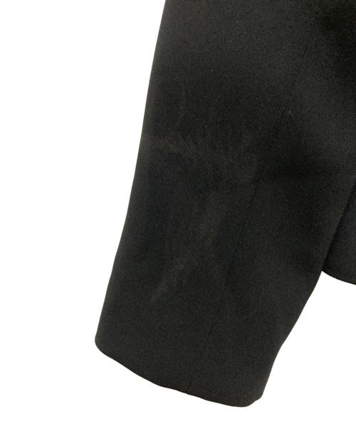 MaxMara（マックスマーラ）MaxMara (マックスマーラ) ノーカラージャケット ブラック サイズ:SIZE 36の古着・服飾アイテム