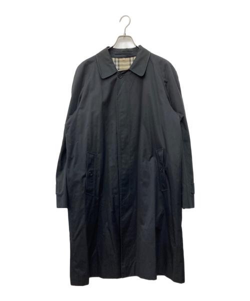 BURBERRY LONDON（バーバリーロンドン）BURBERRY LONDON (バーバリーロンドン) ステンカラーコート ブラック サイズ:52の古着・服飾アイテム