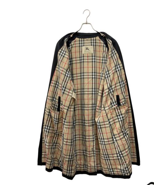 BURBERRY LONDON（バーバリーロンドン）BURBERRY LONDON (バーバリーロンドン) ステンカラーコート ブラック サイズ:52の古着・服飾アイテム