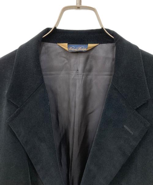 BROOKS BROTHERS（ブルックスブラザーズ）BROOKS BROTHERS (ブルックスブラザーズ) 3Bコーデュロイテーラードジャケット ブラック サイズ:46の古着・服飾アイテム