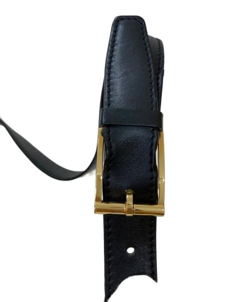 CELINE（セリーヌ）CELINE (セリーヌ) Cマカダムショルダーバッグ ブラックの古着・服飾アイテム