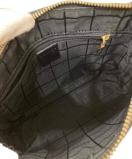 CELINE（セリーヌ）CELINE (セリーヌ) Cマカダムショルダーバッグ ブラックの古着・服飾アイテム