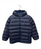 Patagoniaパタゴニア）の古着「Boys' Hi-Loft Down Sweater Hoody」｜ネイビー