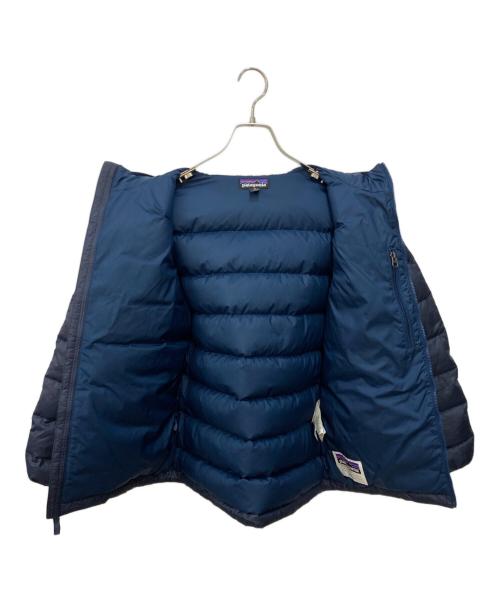 Patagonia（パタゴニア）Patagonia (パタゴニア) Boys' Hi-Loft Down Sweater Hoody ネイビー サイズ:XL　14の古着・服飾アイテム
