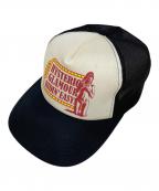 Hysteric Glamourヒステリックグラマー）の古着「RIDIN’EASYメッシュキャップ」｜ブラック
