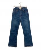 SERGE de bleuサージ デ ブルー）の古着「フレアデニムパンツ」｜インディゴ