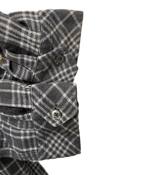 Engineered Garments（エンジニアド ガーメンツ）Engineered Garments (エンジニアドガーメンツ) チェックオープンカラーシャツ ブラック サイズ:Mの古着・服飾アイテム