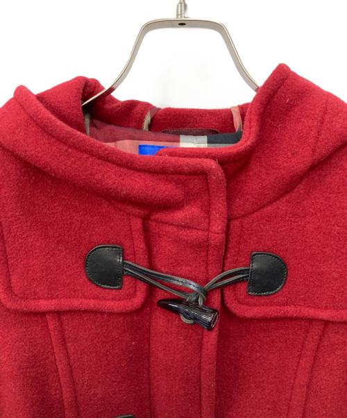 BLUE LABEL CRESTBRIDGE（ブルーレーベルクレストブリッジ）BLUE LABEL CRESTBRIDGE (ブルーレーベルクレストブリッジ) フーデッドコート レッド サイズ:38の古着・服飾アイテム