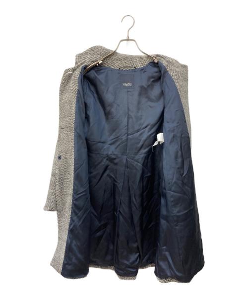 'S Max Mara（エスマックスマーラ）'S Max Mara (エスマックスマーラ) ウールコート グレー サイズ:42の古着・服飾アイテム