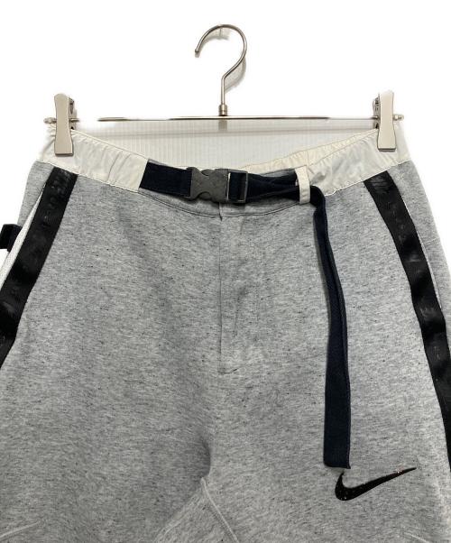 NIKE（ナイキ）NIKE (ナイキ) sacai (サカイ) Fleece Pants グレー サイズ:Sの古着・服飾アイテム
