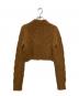 MaxMara (マックスマーラ) ファスト クロップド セーター ブラウン サイズ:M：15000円