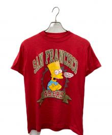 HERO（ヒーロー）の古着「THE SIMPSONS プリントTシャツ」｜レッド