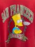 中古・古着 HERO (ヒーロー) THE SIMPSONS プリントTシャツ レッド サイズ:M：5000円