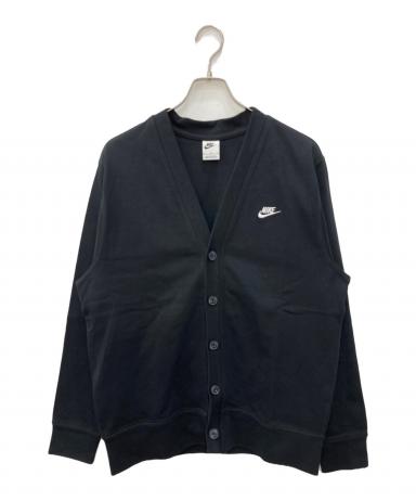 Nike ナイキ SB 黒　カーディガン　ニット　スウェット　90s 短丈　古着 Nike ナイキ SB 黒 カーディガン ニット スウェット 90s 短丈 古着