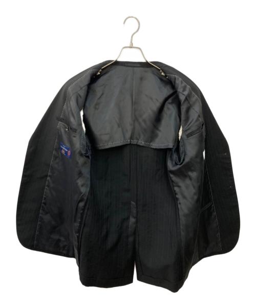 ERMENEGILDO ZEGNA（エルメネジルド・ゼニア）Ermenegildo Zegna (エルメネジルド・ゼニア) MITSUMINE (ミツミネ) セットアップスーツ ブラック サイズ:Ａ６の古着・服飾アイテム