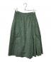 homspun (ホームスパン) キャラコ小花プリントギャザースカート グリーン サイズ:Ｓ：6000円
