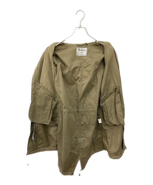 hysterics（ヒステリックス）hysterics (ヒステリックス) モッズコート グリーン サイズ:FREEの古着・服飾アイテム