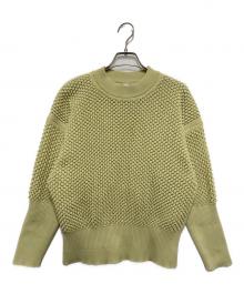 CFCL（シーエフシーエル）の古着「LATTICE TOP」｜黄緑