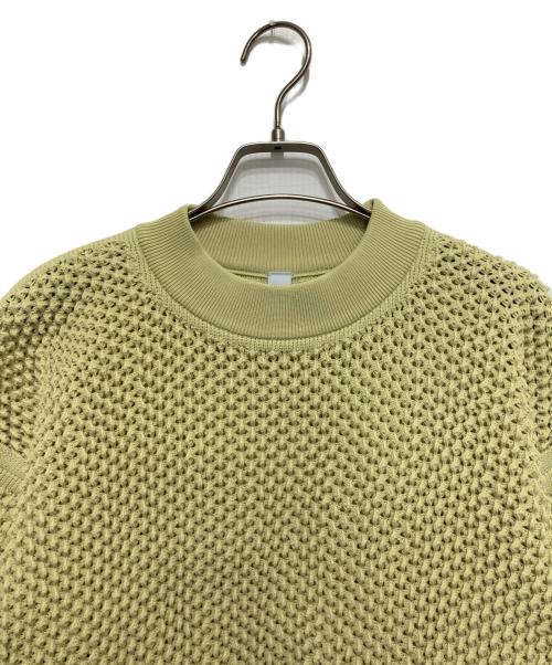 CFCL（シーエフシーエル）CFCL (シーエフシーエル) LATTICE TOP 黄緑 サイズ:SIZE 1の古着・服飾アイテム