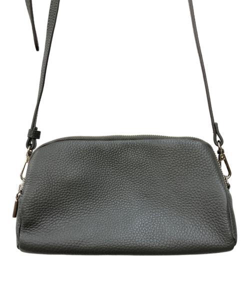 ear PAPILLONNER（イアパピヨネ）ear PAPILLONNER (イアパピヨネ) 3ジップウォレットショルダーバッグ グレーの古着・服飾アイテム