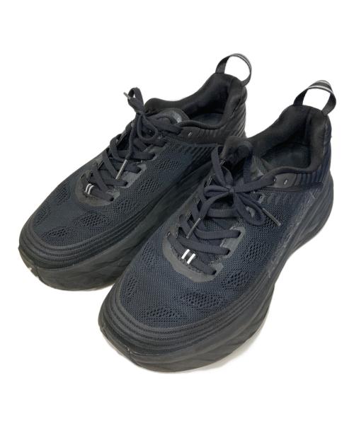HOKAONEONE（ホカオネオネ）HOKAONEONE (ホカオネオネ) M BONDI 6 WIDE ブラック サイズ:26の古着・服飾アイテム
