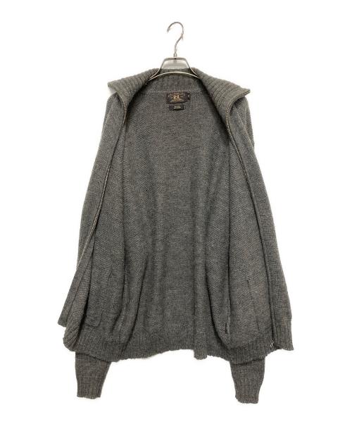 RRL（ダブルアールエル）RRL (ダブルアールエル) 90’sドライバーズニット グレー サイズ:XLの古着・服飾アイテム