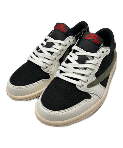 NIKE（ナイキ）NIKE (ナイキ) Travis Scott (トラヴィススコット) Women's Air Jordan 1 Low OG Medium Olive サイズ:22.5㎝ 未使用品の古着・服飾アイテム