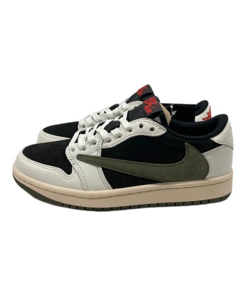 NIKE（ナイキ）NIKE (ナイキ) Travis Scott (トラヴィス・スコット) Women's Air Jordan 1 Low OG Medium Olive サイズ:22.5㎝ 未使用品の古着・服飾アイテム