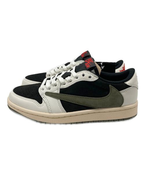 NIKE（ナイキ）NIKE (ナイキ) Travis Scott (トラヴィススコット) Women's Air Jordan 1 Low OG Medium Olive サイズ:22.5㎝ 未使用品の古着・服飾アイテム