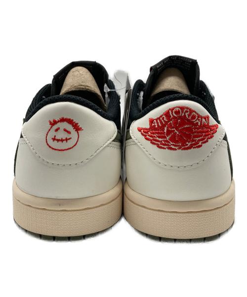 NIKE（ナイキ）NIKE (ナイキ) Travis Scott (トラヴィススコット) Women's Air Jordan 1 Low OG Medium Olive サイズ:22.5㎝ 未使用品の古着・服飾アイテム