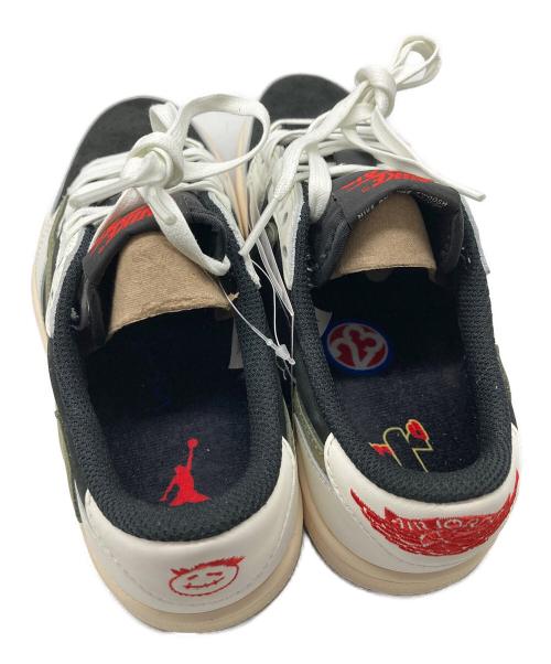 NIKE（ナイキ）NIKE (ナイキ) Travis Scott (トラヴィススコット) Women's Air Jordan 1 Low OG Medium Olive サイズ:22.5㎝ 未使用品の古着・服飾アイテム